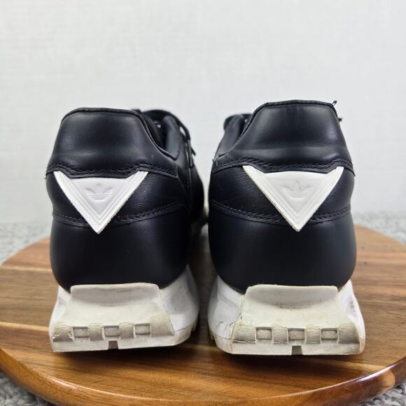 Adidas Originals White Mountaineering Racing 1 Blue Leather Sneaker Mens 10.5 - Picture 2 of 16